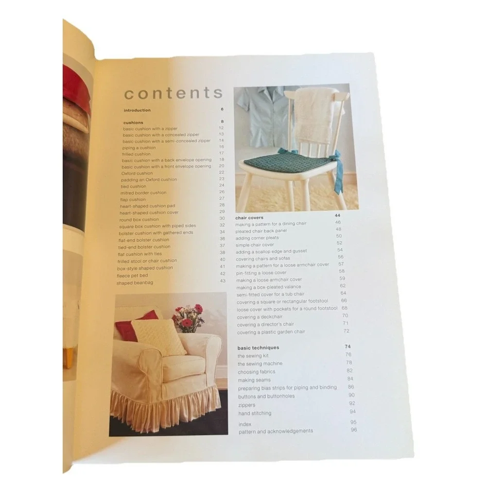 Making Pillows & Slipcovers, Cushions, Bolsters, Bean Bags, Chair Covers, 2001
